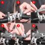 Enrilior GUB Mountain Bicycle Motorcycle Mobile Phone Camera Holder Mount Bracket Cycling(Titanium Color