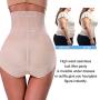 Nebility Women Butt Lifter Shapewear Hi-Waist Tummy Control Body Shaper Shorts Waist Trainer Panty