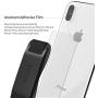Sinjimoru Phone Grip Stand, Secure Handy Phone Strap for iPhone and Android, Phone Holder with Leather Phone Stand. Sinji Grip Navy