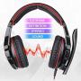 Sades Newly SA810 Over Ear Stereo Bass Gaming Headset Headphones with Noise Isolation Microphone for New Xbox One PC PS4 Laptop Phone Nintendo Switch(Red)