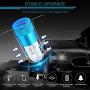 Lighter Charger Adapter, USB Car Charger, AILKIN 3.4a Fast Charging Dual Port Cargador de Carro for iPhone SE 11Pro Max 10 X XR XS Max 8 Plus 7s 6s, iPad, Samsung Galaxy S10e A10 S10 Plus S9, LG, GPS