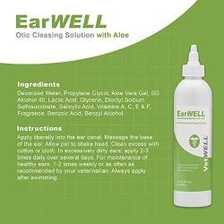 VetWELL Cat and Dog Ear Cleaner - Otic Rinse for Infections and Controlling Yeast, Mites and Odor in Pets - 8 oz