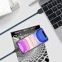 PLmuzsz MFi Certified iPhone Charger Lightning Cable 5 Pack High Speed Nylon Braided USB Fast Charging&Data Syncs Cord Compatible iPhone Xs/Max/XR/X/8/8Plus/7/7Plus/6S/6S Plus/SE/iPad/Nan (Black&Blue)
