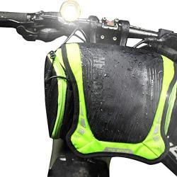 WILD MAN Quick-Release Rainproof Bike Handlebar Bag for Bicycle Frone Frame Good for Travel Outdoor Cycling