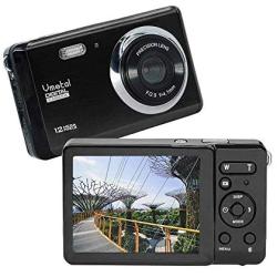 HD Mini Digital Camera with 2.8 Inch TFT LCD Display, Digital Point and Shoot Camera Video Camera Student Camera, Indoor Outdoor for Kids/Beginners/Seniors (Black)