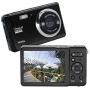 HD Mini Digital Camera with 2.8 Inch TFT LCD Display, Digital Point and Shoot Camera Video Camera Student Camera, Indoor Outdoor for Kids/Beginners/Seniors (Black)