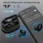 EDYELL Wireless Earbuds,Bluetooth Earbuds with LED Digital Display Charging Case,IPX8 Waterproof Noise Cancelling Earphones Built-in Mic,Touch Control in Ear Headphones for Sports EDYELL Wireless Earbuds,Bluetooth Earbuds with LED Digital Display Charging Case,IPX8 Waterproof Noise Cancelling Earphones Built-in Mic,Touch Control in Ear Headphones for Sports