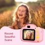 VATENIC Kids Camera Children Digital Cameras for Girls Toys 1080P 2 Inch Toddler Video Best Birthday Gift for 3-10 Year Old Girls with 32GB SD Card (Pink)