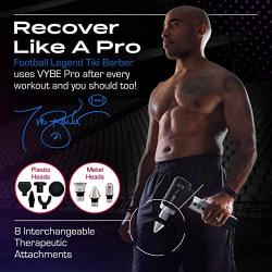 VYBE Percussion Massage Gun - Pro Model -Muscle Deep Tissue Massager -Quiet, Portable, Electric, Hand held, Body Relaxation