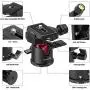 SMALLRIG Mini Tripod for Camera, Updated Desktop Tabletop Tripod with Arca-Type Compatible QR Plate, 360° Ball Head and 1/4 Screws Portable for Compact Cameras DSLRs, Phone, Gopro - BUT2664 SMALLRIG Mini Tripod for Camera, Updated Desktop Tabletop Tripod with Arca-Type Compatible QR Plate, 360° Ball Head and 1/4 Screws Portable for Compact Cameras DSLRs, Phone, Gopro - BUT2664