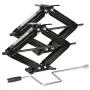 Weize Camper RV Trailer Stabilizer Leveling Scissor Jacks With Handle -24"- 5000lbs - Set Of 2 Weize Camper RV Trailer Stabilizer Leveling Scissor Jacks With Handle -24"- 5000lbs - Set Of 2