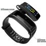 O-Mei Stars Fitness Tracker, Fitness Tracker Smart Bracelet with Calling Audio Player Headphones Heart Rate Calories Step Pedometer