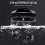 Wireless Earbuds Bluetooth Headphones IP8 Waterproof, 150H Playtime, HiFi Stereo Sound True Wireless Earphones, Binaural Calls, Touch Control,Built-in Mic Ear Buds Bluetooth Headset for Workout Sport