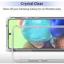 Dahkoiz Case for Samsung Galaxy A71 5G Case [Not for A71 5G UW from Verizon], See-Through Clear Crystal TPU Bumper Cover Slim Shockproof Protective Phone Case for Samsung Galaxy A71 5G, Clear