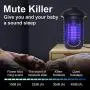 VANELC Bug Zapper, Insect Fly Trap, Mosquito Killer Waterproof for Indoor & Outdoor - Electronic Light Bulb Lamp for Backyard, Patio, Home VANELC Bug Zapper, Insect Fly Trap, Mosquito Killer Waterproof for Indoor & Outdoor - Electronic Light Bulb Lamp for Backyard, Patio, Home