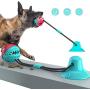 N/F [Latest 2020]  Dog Chew Toys for Aggressive Chewers- Suction Cup Interactive Ropes Dogs Toy for Pet Teeth Cleaning, Training, Kill Boring Time, Food Dispensing Ball Toys for Small Medium Dogs