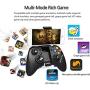 IPEGA PG-9021 Mobile Game Controller, Wireless Multimedia Controller Gamepad Joystick Supports Android 3.2 Above System/Windows PC (Black)