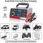 Beleeb Battery Charger Automotive, 12V/24V Voltage Adjustable Trickle Charger/Maintainer,2-200Ah