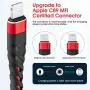 iPhone Charger 3ft, [2 Pack]Apple MFi Certified 3 Foot Lightning Cable Fast Charging Cord for iPhone 11/11 Pro / 11 Pro Max/XS/XS Max/XR/X /8/8 Plus/7/7 Plus/6/6 Plus/5c/5s/5/iPad More