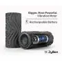 Zyllion Vibrating Foam Roller with 4 Intensity Settings – Rechargeable High Density Massager for Post Workout Muscle Recover, Myofascial Release, and Deep Tissue Massage Zyllion Vibrating Foam Roller with 4 Intensity Settings – Rechargeable High Density Massager for Post Workout Muscle Recover, Myofascial Release, and Deep Tissue Massage