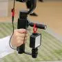 Ulanzi PT-3 Triple Cold Shoe Mounts Plate,Microphone Led Video Light Stand Extension Compatible for DJI OSMO Mobile 2/Zhiyun Smooth 4/Feiyu Vimble 2 Gimbal Stabilizer Ulanzi PT-3 Triple Cold Shoe Mounts Plate,Microphone Led Video Light Stand Extension Compatible for DJI OSMO Mobile 2/Zhiyun Smooth 4/Feiyu Vimble 2 Gimbal Stabilizer