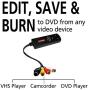 Diamond VC500 USB 2.0 One Touch VHS to DVD Video Capture Device with Easy to use Software, Convert, Edit and Save to Digital Files For Win7, Win8 and Win10