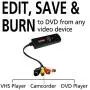 Diamond VC500 USB 2.0 One Touch VHS to DVD Video Capture Device with Easy to use Software, Convert, Edit and Save to Digital Files For Win7, Win8 and Win10