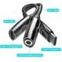 SIYIBAEBY Headphone Adapter Jack Splitter, USB C to 3.5 mm Headphone Jack Adapter, Audio Charge and Music 2 in 1 Aux Cable Compatible, for iPad Pro2018, Google Pixel 2/3/4/2XL/3XL, K1/U7mini/U7, Black