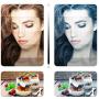EEIEER Ring light, 6 RGB Ring Light with adjustable Tripod Stand, Mini LED Dimmable Selfie Ring Light with Cell Phone Holder Desktop LED Lamp with USB for Makeup, Youtube, Video (RGB, 6 INCH)