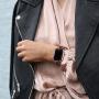 MITERV Compatible with Apple Watch Band 38mm 40mm 42mm 44mm Soft Floral Fabric Elastic Scrunchies iWatch Bands for Apple Watch Series 5,4,3,2,1