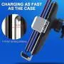 Wireless Charger for Car,Auto-Clamp Car Phone Mount Charger,Sensor Auto Clamping 15W Fast Charging Compatible with iPhone 11/11Promax/Xs/Max/XS/XR/X/8,for Samsung S10/S9/S9+/S8/S8