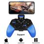 Mobile Game Controller , PowerLead PG8721 Wireless Turbo Combo Key Mapping Mobile Gamepad Compatible with iOS Android iPad Tablet