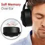 ONIKUMA K6 Stereo Gaming Headset for Xbox One, PS4, PC Over-Ear Headphones with Noise Canceling Mic, Soft Breathing Earmuffs, LED Light, Mute&Volume Control for Mac Smartphone Tablet Laptop