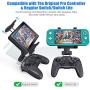 OIVO Switch Pro Controller Clip Mount for Nintendo Switch/Switch Lite, Adjustable Clip Clamp Holder Mount for Nintendo Switch Pro Controller