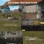 PUBG Mobile Controller 4000mAh, COCASES Power Bank Cooling Fan L1R1 Phone Trigger Game Joystick Grip Gamepad for 4.5-6.5 Phone PUBG Mobile Controller 4000mAh, COCASES Power Bank Cooling Fan L1R1 Phone Trigger Game Joystick Grip Gamepad for 4.5-6.5 Phone
