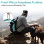 LumoLeaf Water Bottle for Dogs, Portable Dog Water Bottle, 20 Oz Pet Travel Water Bottle
