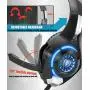 Blue Gaming Headset,Computer Headsets PC 3.5mm Plug Headphones,Lightweight Headset,LED Light,Volume Control,Noise Canceling Mic,for PS4,PC,Xbox ONE,Tablet,Phone,Laptop,Mac Controller (Blue) Blue Gaming Headset,Computer Headsets PC 3.5mm Plug Headphones,Lightweight Headset,LED Light,Volume Control,Noise Canceling Mic,for PS4,PC,Xbox ONE,Tablet,Phone,Laptop,Mac Controller (Blue)