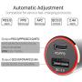 83W USB C Car Charger, WOTOBEUS Dual USB Type C Fast Car Phone Laptop Charger Adapter 65W PPS PD 18W QC3.0 Quick Charge for iPhone SE 11/iPad/MacBook/ThinkPad/HP/Pixel/S8/S9/S10/S20/Note10Plus/Note9