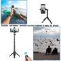 Selfie Stick, 40 inch Extendable Selfie Stick Tripod,Phone Tripod with Wireless Remote Shutter Compatible with iPhone 11 11 pro Xs Max Xr X 8Plus 7, Android, Samsung Galaxy S20 S10,Gopro and More
