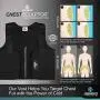 Isavera Man Boobs Fat Freezing Vest | Chest Shaper for Men | Comfortable & Breathable Compression Vest | Pecs Shaper Support Isavera Man Boobs Fat Freezing Vest | Chest Shaper for Men | Comfortable & Breathable Compression Vest | Pecs Shaper Support