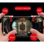 Rednix L1 R1 Dual Gamepad Trigger with Fire Shooter Controller Button Aim Key Mobile Gaming Joystick for PUBG/Knives Out/Rules of Survival (All Smartphones)