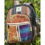 Unique Tie-dye Mini Hemp Backpack Small Back Pack Boho Backpack 100% Core Hemp| 100% VEGAN | Handmade with Love.