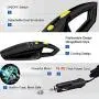 Car Vacuum, JINPUS High Power DC 12V 5000PA Stronger Suction Car Vacuum Cleaner, Corded Portable Handheld Car Vacuum Cleaner with 16.4Ft Power Cord (Black2) Car Vacuum, JINPUS High Power DC 12V 5000PA Stronger Suction Car Vacuum Cleaner, Corded Portable Handheld Car Vacuum Cleaner with 16.4Ft Power Cord (Black2)