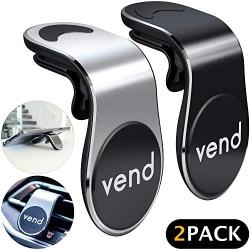 Vend Cell Phone Holder for Car Air Vent, Magnetic Car Phone Mount, Easy one Hand use Magnetic Phone Mount, Universal Car Phone Holder for iPhone, Samsung, Nokia, LG, Sony, Huawei, and All Smartphones