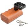 CAMVATE Wooden Handle Grip for Panasonic Camera GH Series(Right Hand)