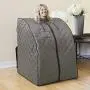 Radiant Saunas Rejuvinator Portable Personal Sauna with FAR Infrared Carbon Panels, Heated Floor Pad, Canvas Chair Radiant Saunas Rejuvinator Portable Personal Sauna with FAR Infrared Carbon Panels, Heated Floor Pad, Canvas Chair