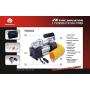 TIREWELL 12V Tire Inflator-Heavy Duty Double Cylinders Direct Drive Metal Pump 150PSI, Compressor with Battery Clamp and 5M Extension Air Hose, SUVs/Trucks/Vans/RVs