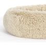 Nova Microdermabrasion Donut Dog Bed Calming Ultra Soft Shag Faux Fur Dog Bed Comfortable Donut Cuddler for Dogs and Cats,Self-Warming and Washable