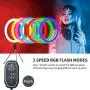 10" RGB Selfie Ring Light, NaCot LED Large Ring Light with Tripod & Phone Holder, Multicolor Studio Light with 13 Brightness and Camera Remote for Photography, YouTube and Studio 10" RGB Selfie Ring Light, NaCot LED Large Ring Light with Tripod & Phone Holder, Multicolor Studio Light with 13 Brightness and Camera Remote for Photography, YouTube and Studio