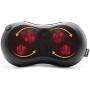 Naipo Shiatsu Massage Pillow Back Neck Massager with Heat Kneading for Shoulders, Lower Back Pain, Full Body, Legs, Foot Use at Home, Office, and Car, Black